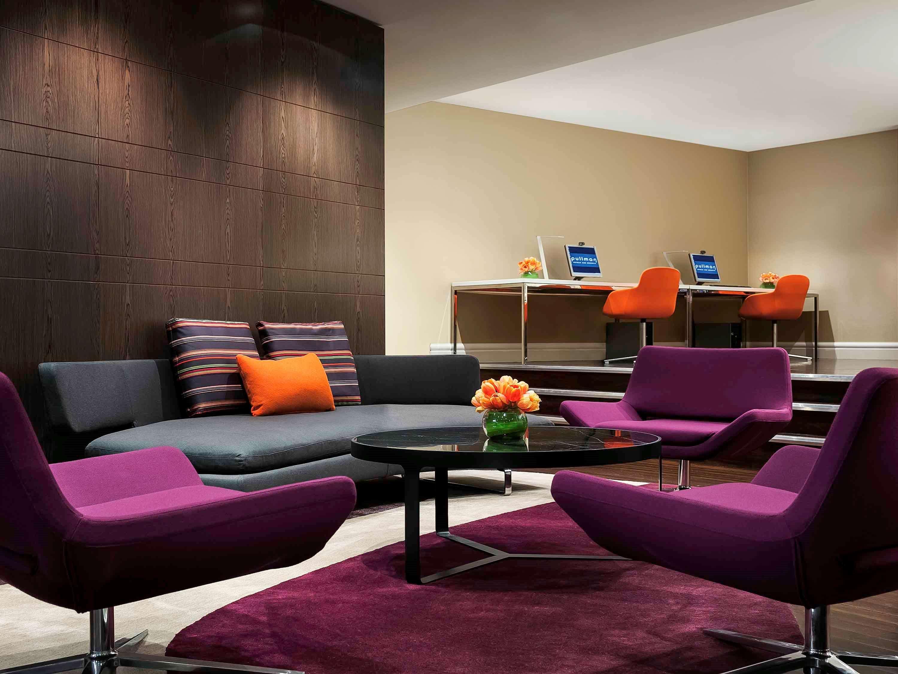 Pullman Sydney Hyde Park Hotel Exterior foto The lounge at the airport
